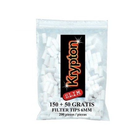 FILTROS KRYPTON 6MM BOLSA DE 200 (1X20)