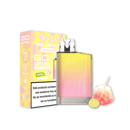 VAPERDESECHABLEBALMYGOCRYSTAL20MGPINKLEMONADE(LIMONADADEFRESA)1