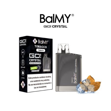 VAPERDESECHABLEBALMYGOCRYSTAL20MGTOBACCO(TABACO)1