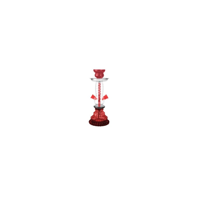SHISHAFUKITACLEARNECKROJA28CM1MANGUERA1