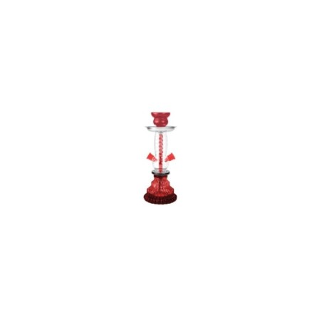 SHISHAFUKITACLEARNECKROJA28CM1MANGUERA1