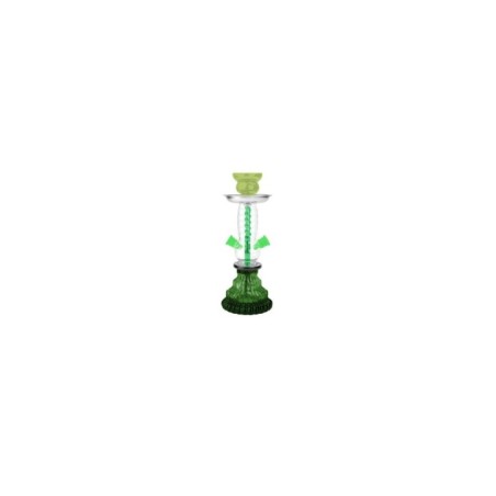 SHISHAFUKITACLEARNECKVERDE28CM1MANGUERA1