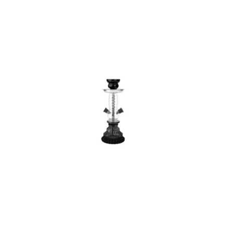 SHISHAFUKITACLEARNECKNEGRO28CM1MANGUERA1