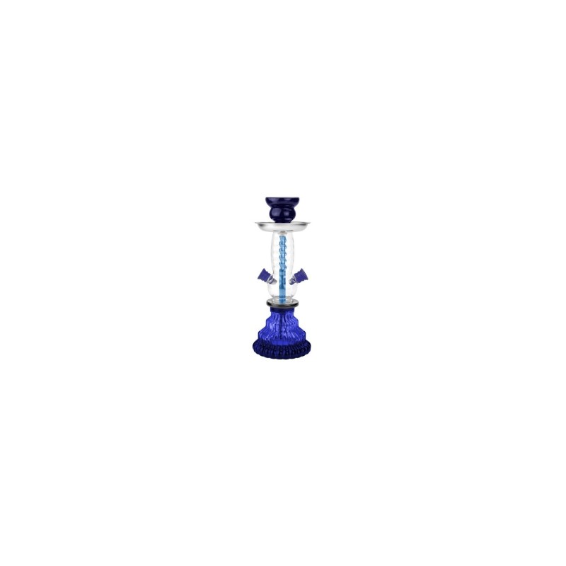 SHISHAFUKITACLEARNECKAZUL28CM1MANGUERA1