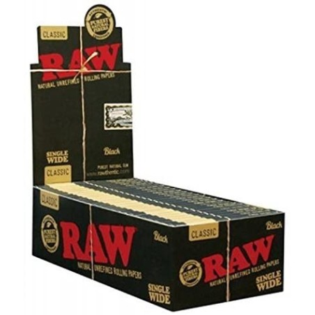 RAW BLACK SW Nº8 (70MM) (50)