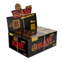 RAW BLACK TIPS (50 TIPS) (50 LIBRITOS)