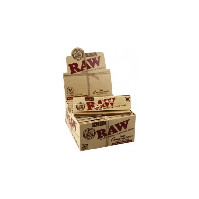 PAPELRAWCONNOISSEURSLIM+TIPSORGANIC(110MM)(24)1