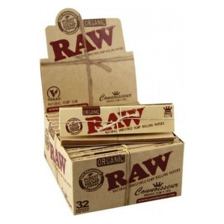 PAPELRAWCONNOISSEURSLIM+TIPSORGANIC(110MM)(24)1