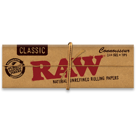 PAPELRAWCONNOISSEUR1.1/4+TIPS(78MM)(24)1