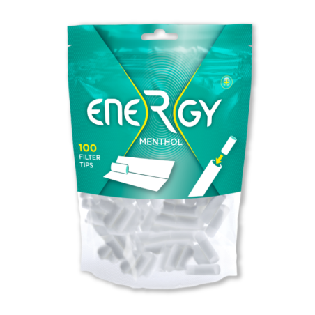 FILTROS ENERGY MENTHOL (5.9MM) (10x100)