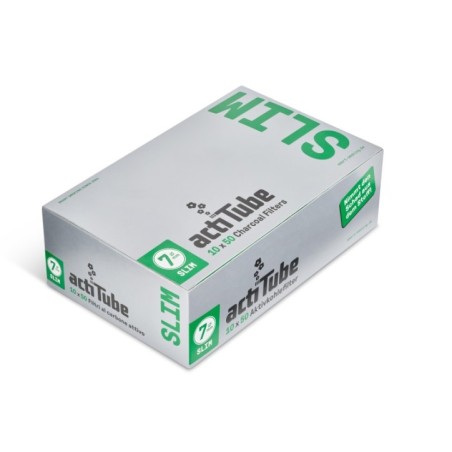 FILTROS ACTITUBE SLIM (7MM) (10 PACKS x 50 FILTROS)