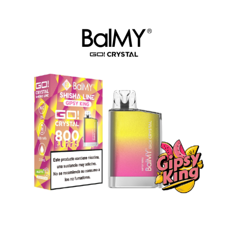 VAPERDESECHABLEBALMYGOCRYSTAL20MGGIPSYKING(MELÓN,SANDÍA,NARANJAYLIMÓN)1