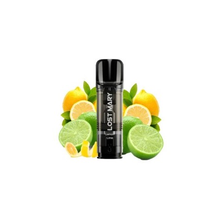 PACK2CARGASPODVAPERLOSTMARYTAPPOLEMONLIME20MG(LIMALIMÓN)1