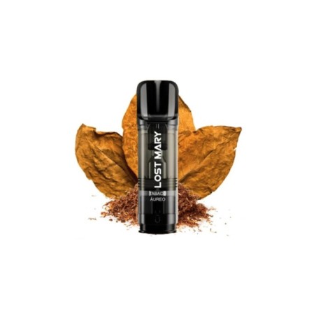 PACK2CARGASPODVAPERLOSTMARYTAPPOGOLDENTOBACCO20MG(TABACO)1