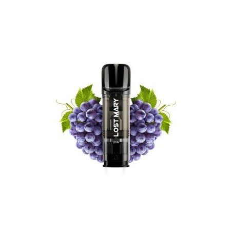 PACK2CARGASPODVAPERLOSTMARYTAPPOGRAPE20MG(UVA)1
