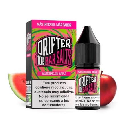 LÍQUIDODRIFTERBARSALTSWATERMELONAPPLE(SANDIAYMANZANA)10MG10ML1