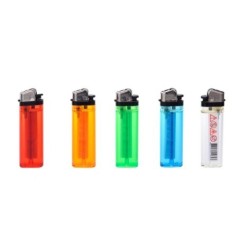 ENCENDEDOR PIEDRA PROF TRANSPARENTE (5 COLORES)