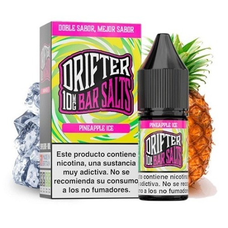 LÍQUIDODRIFTERBARSALTSPINEAPPLEICE(PIÑA)10MG10ML1