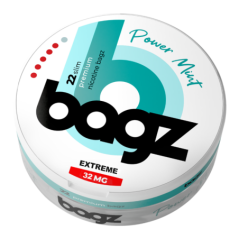 PACK 5 BOTES BAGZ POWER MINT 32MG (EXTREME)