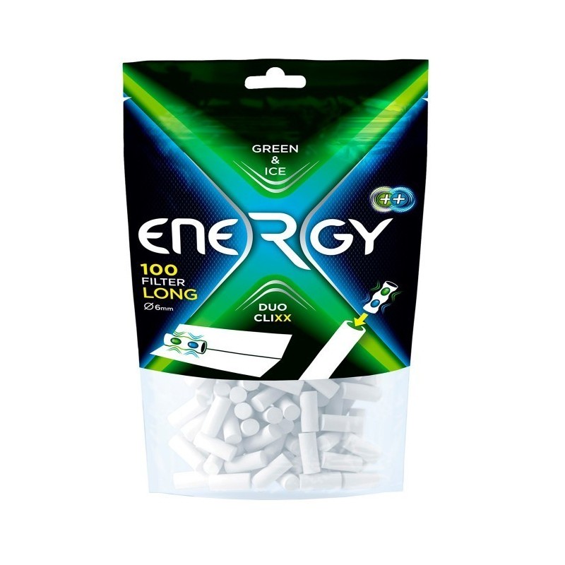 EXP10BOLSASFILTROSCAPSULAENERGYDUOCLIXXGREEN(6MM)1