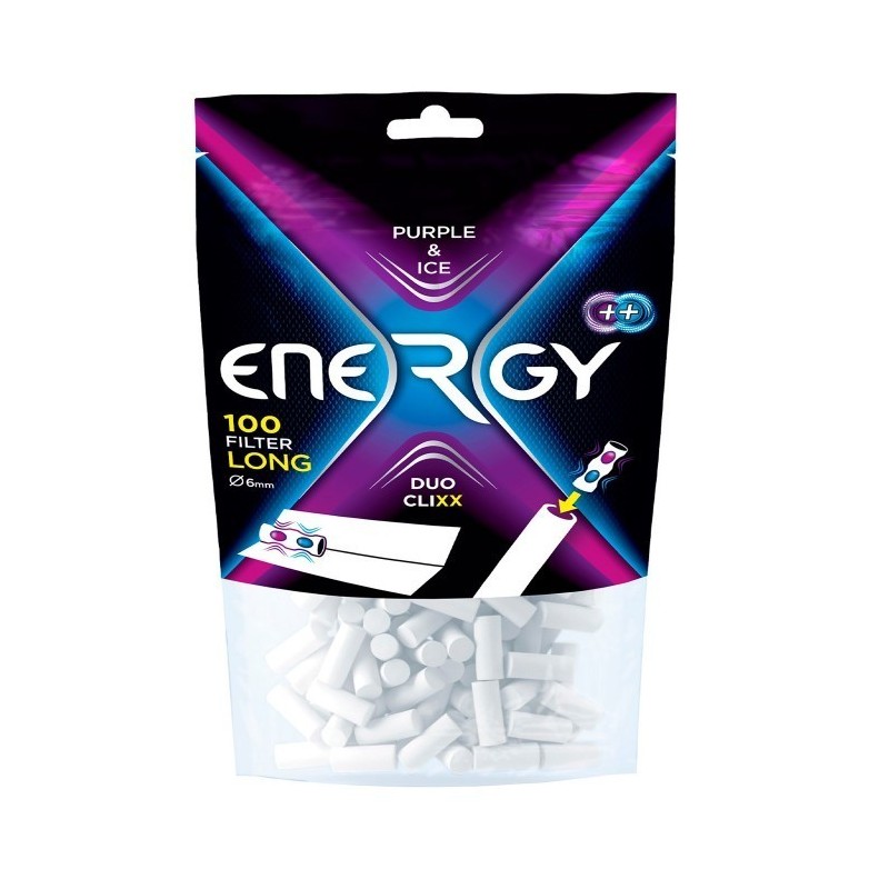 EXP10BOLSASFILTROSCAPSULAENERGYDUOCLIXXPURPLE(6MM)1