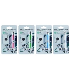 EXP 12 PIPAS + REJILLA CHAMP HIGH 4 COLORES (8,5CM)