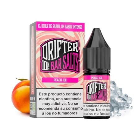LÍQUIDODRIFTERBARSALTSPEACH(MELOCOTÓN)10MG10ML1
