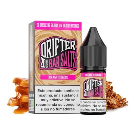 LÍQUIDODRIFTERBARSALTSCREAMTOBACCO(CREMATABACO)20MG10ML1