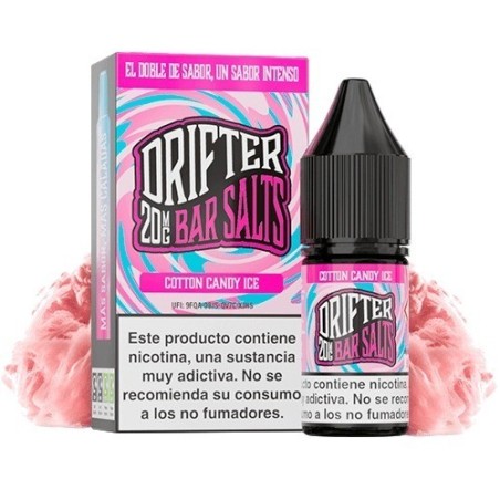 LÍQUIDODRIFTERBARSALTSCOTTONCANDY(ALGODÓNDEAZÚCAR)20MG10ML1