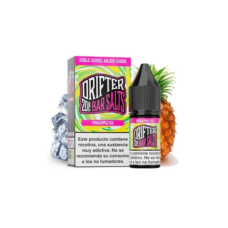 LÍQUIDODRIFTERBARSALTSPINEAPPLEICE(PIÑA)20MG10ML1