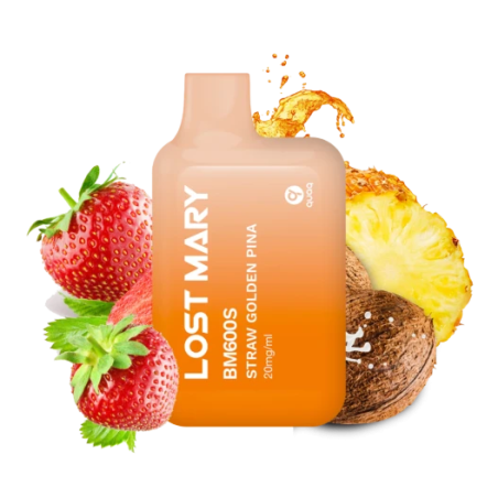 PACK10VAPERDESECHABLELOSTMARYSTRAWGOLDENPIÑA20MG(FRESA,PIÑAYCOCO)1