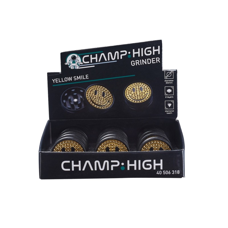 EXP.12GRINDERSMETALCHAMPYELLOWSMILE30MM2P3