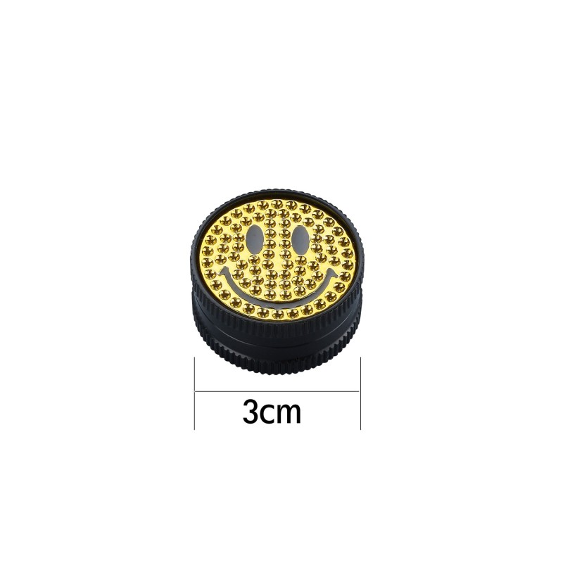 EXP.12GRINDERSMETALCHAMPYELLOWSMILE30MM2P4