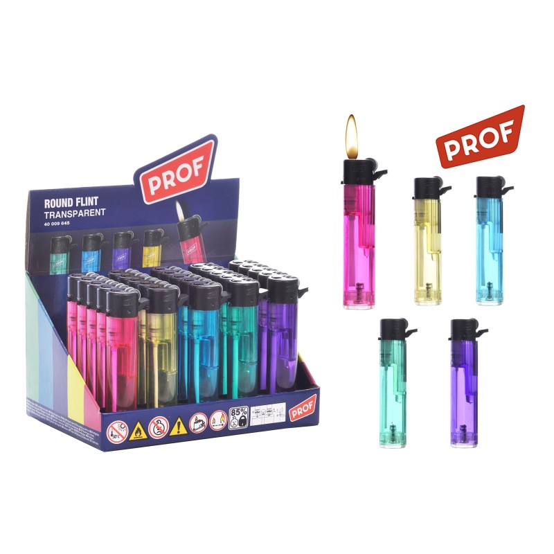 ENCENDEDORPIEDRAPROFTRANSPARENTEREFILLROUND(5COLORES)1