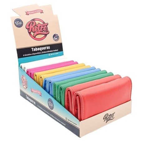 EXP 12 TABAQUERAS RETRO FLUOR (6 DISEÑOS)