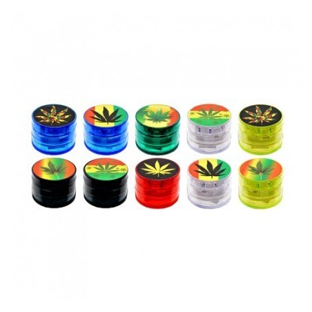 EXP 24 GRINDER ACRILICO ATOMIC CANNABIS 50MM 4PCS