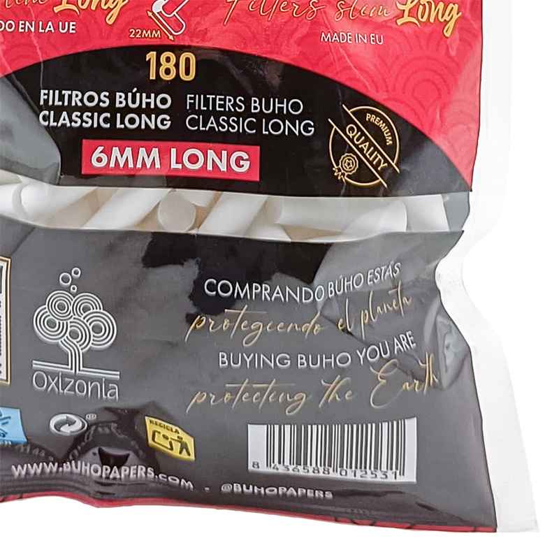 FILTROSBUHO6MMLONG(180x15)6