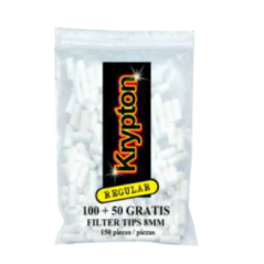 FILTROS REGULAR KRYPTON 8MM BOLSA DE 150 (1X18)