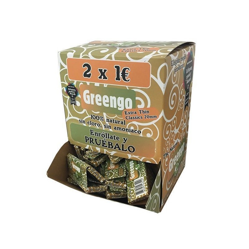 EXPOSITORPAPELGREENGOREGULAR70MM(1x100)2X1€1