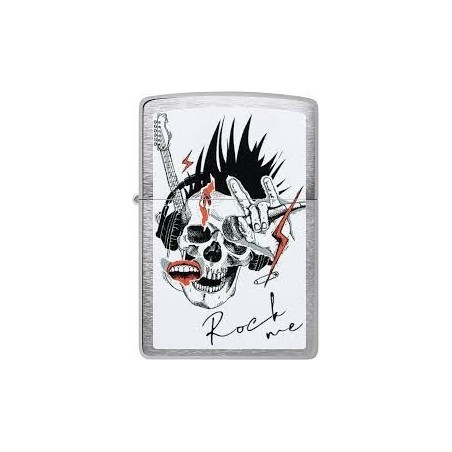 ZIPPO SKULL ROCK ME