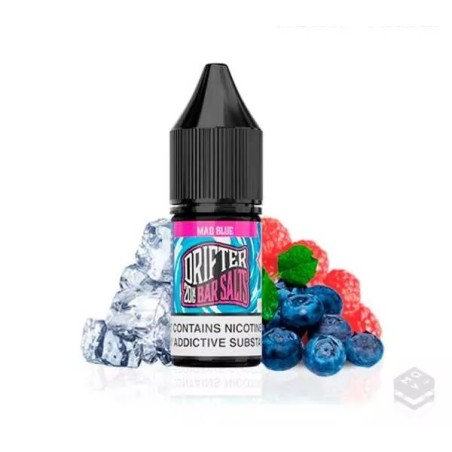 LÍQUIDODRIFTERBARSALTSMADBLUE(ARÁNDANOS,FRAMBUESAYMORA)10MG10ML1