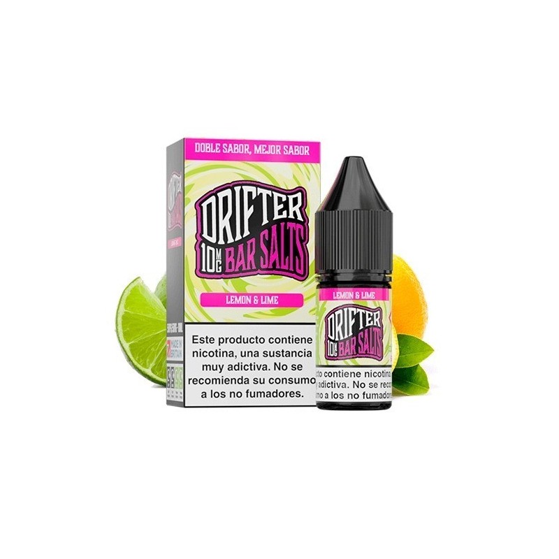 LÍQUIDODRIFTERBARSALTSLEMONLIME(LIMALIMÓN)10MG10ML1
