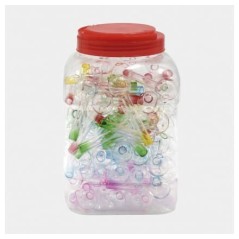 BOTE 90 PCS PIPA FUMETA ATOMIC PYREX GLASSY (5 COLORES)