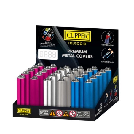 EXP 30 CLIPPER FUNDA METAL MICRO SOLID MIX 6