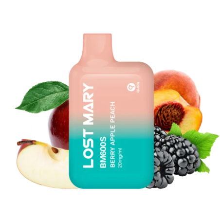 PACK10VAPERDESECHABLELOSTMARYBERRYAPPLEPEACH20MG(BAYAS,MANZANAYMELOCOTÓN)1