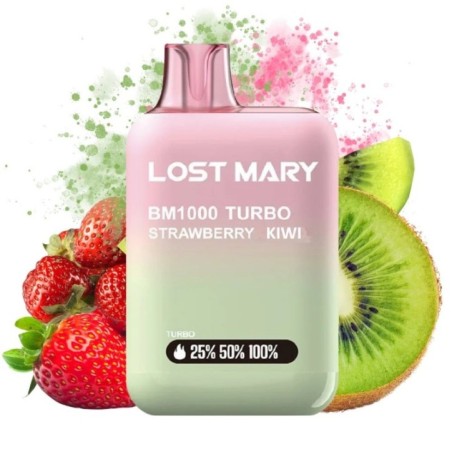 PACK10VAPERDESECHABLELOSTMARYBM1000STRAWBERRYKIWI20MG(FRESAYKIWI)1