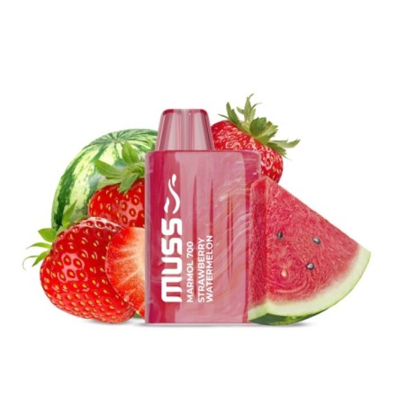 VAPERDESECHABLEMUSSMARMOL700STRAWBERRYWATERMELON(FRESAYSANDIA)1