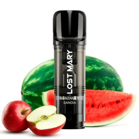 CARGAPODVAPERLOSTMARYTAPPOAPPLEWATERMELON20MG(MANZANAYSANDÍA)1