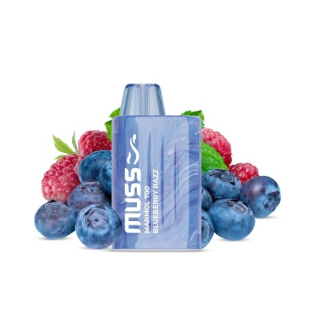 VAPERDESECHABLEMUSSMARMOL700BLUEBERRYRAZZ(ARANDANOS)1