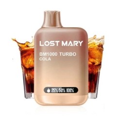 PACK10VAPERDESECHABLELOSTMARYBM1000COLA20MG1